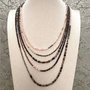 Sundance Catalog 5 Strand Necklace